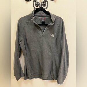 The North Face Women's Zip-Up Gray Sweater